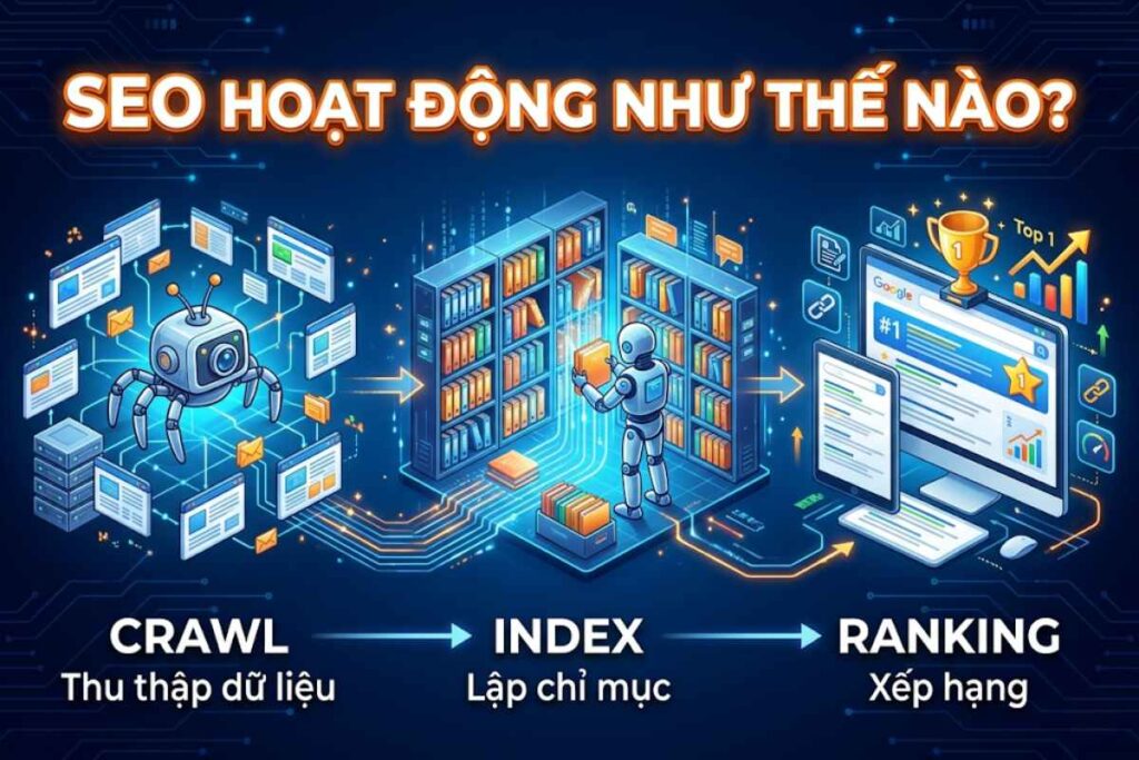 seo là gì và cách seo hoạt động như thế nào? 